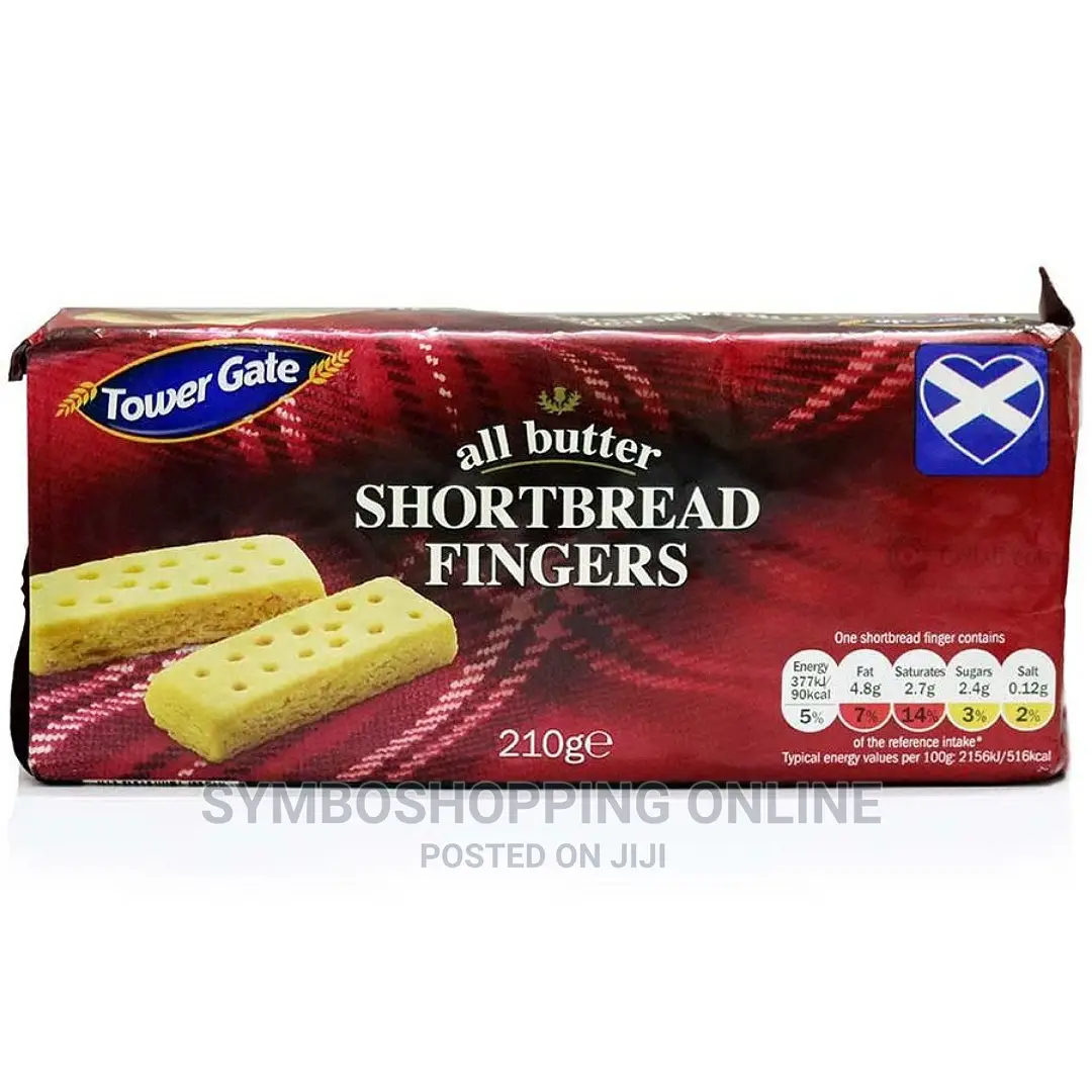 Tower Gate All Butter Shortbread Fingers 210g