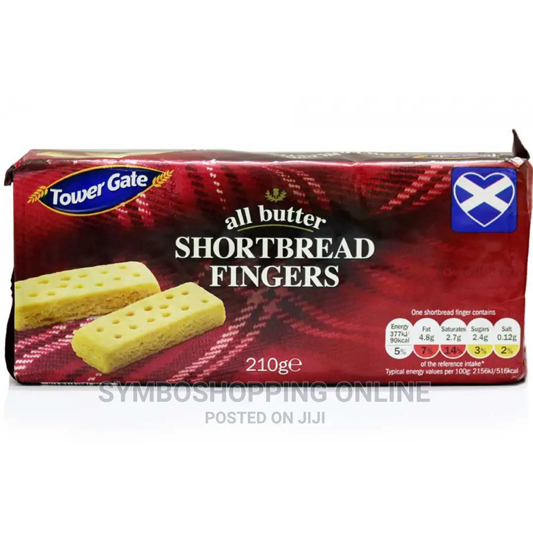 Tower Gate All Butter Shortbread Fingers 210g