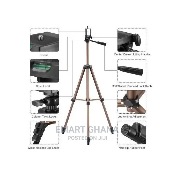 Portable Camera Tripod Stand for DSLR Camera Camcorder