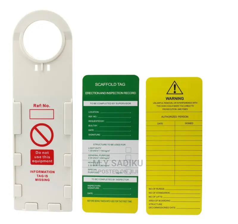 Lockout Safety Tags