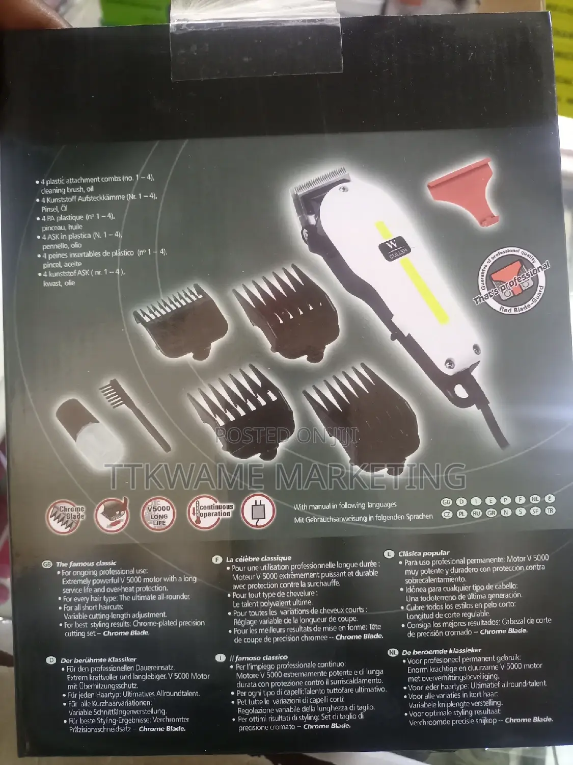 Clippers and Air Cutting Machine