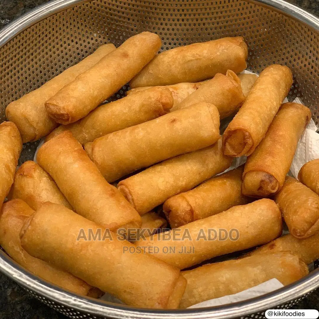 Spring Rolls Fried or Frozen,Yam Balls, Surssage Rolls
