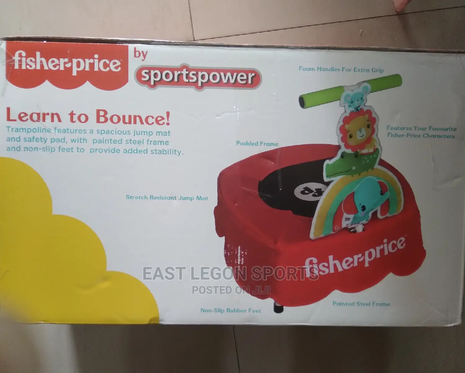 Fisher Price Bounce Kids Trampoline