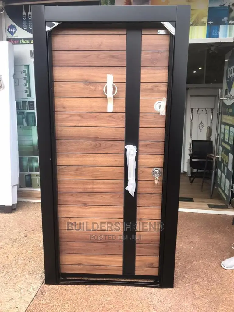 New Turkish Double Lock Heavyduty Single Security Door Set