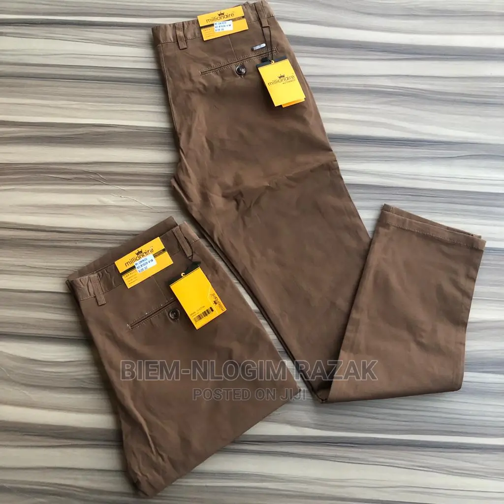 Zaraman/Millionaire/Jeep Kharkie Trousers Available