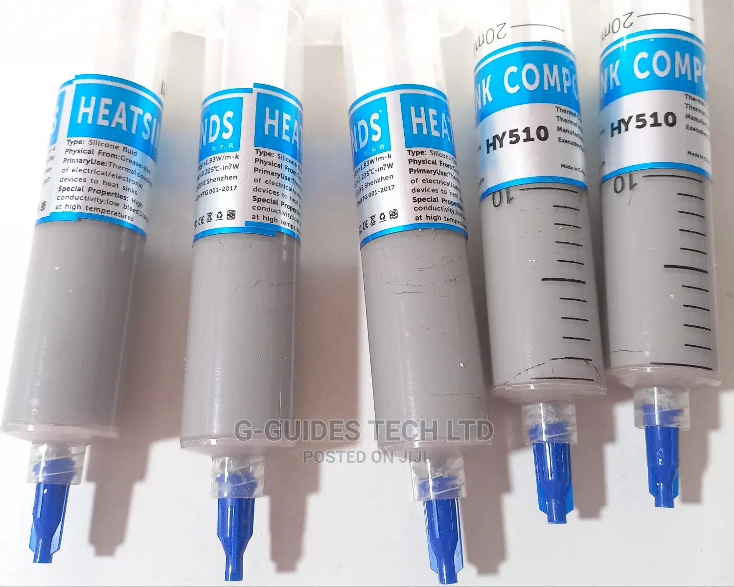 HY510 Thermal Compound Paste Tube for Coolers Heat Sink