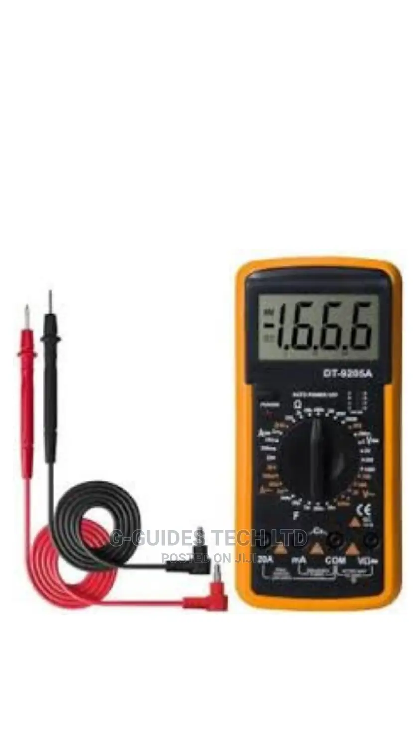 Dt9205a Digital Multimeter Tester