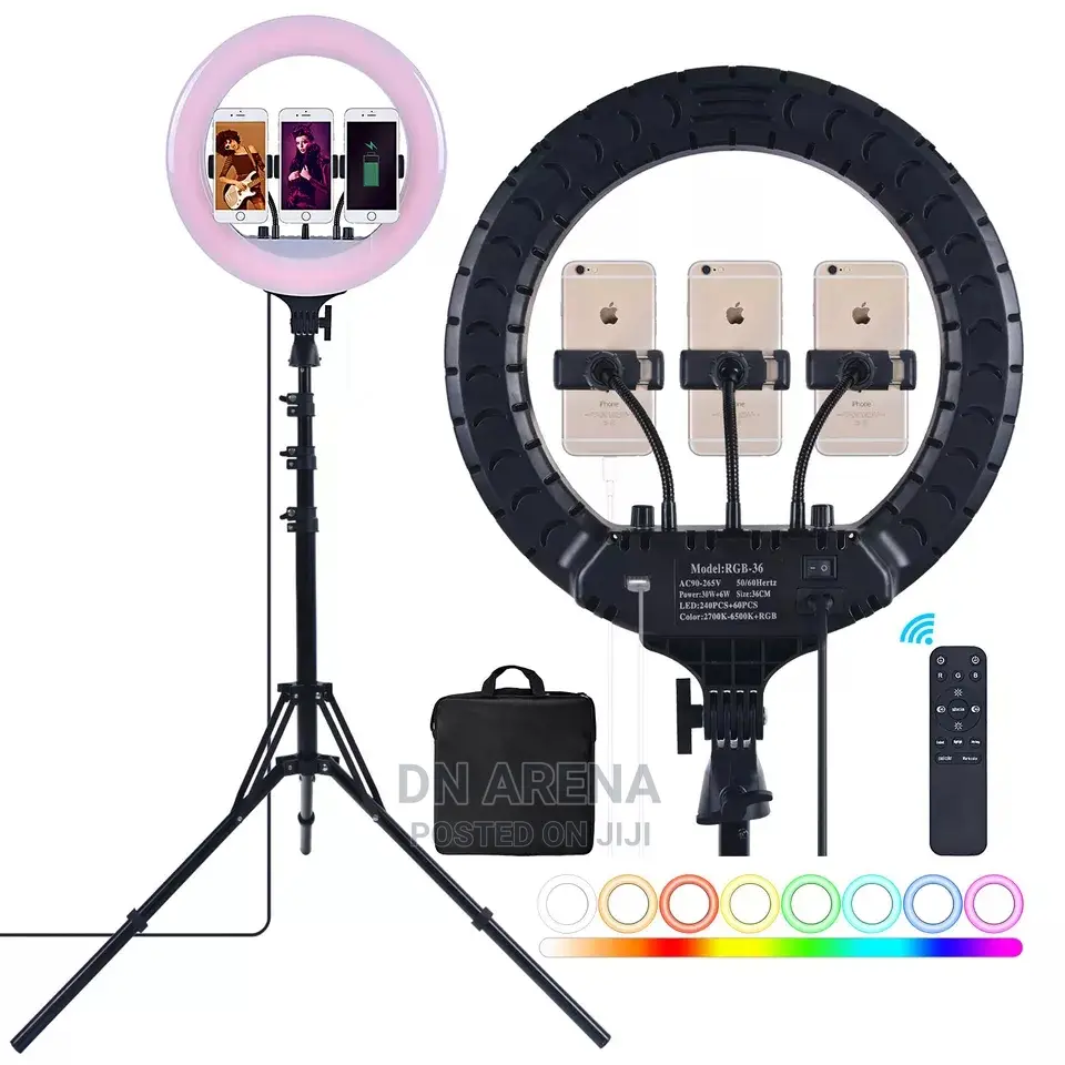 22 Inches Ring Light With 2.1m Tripod+ Bag
