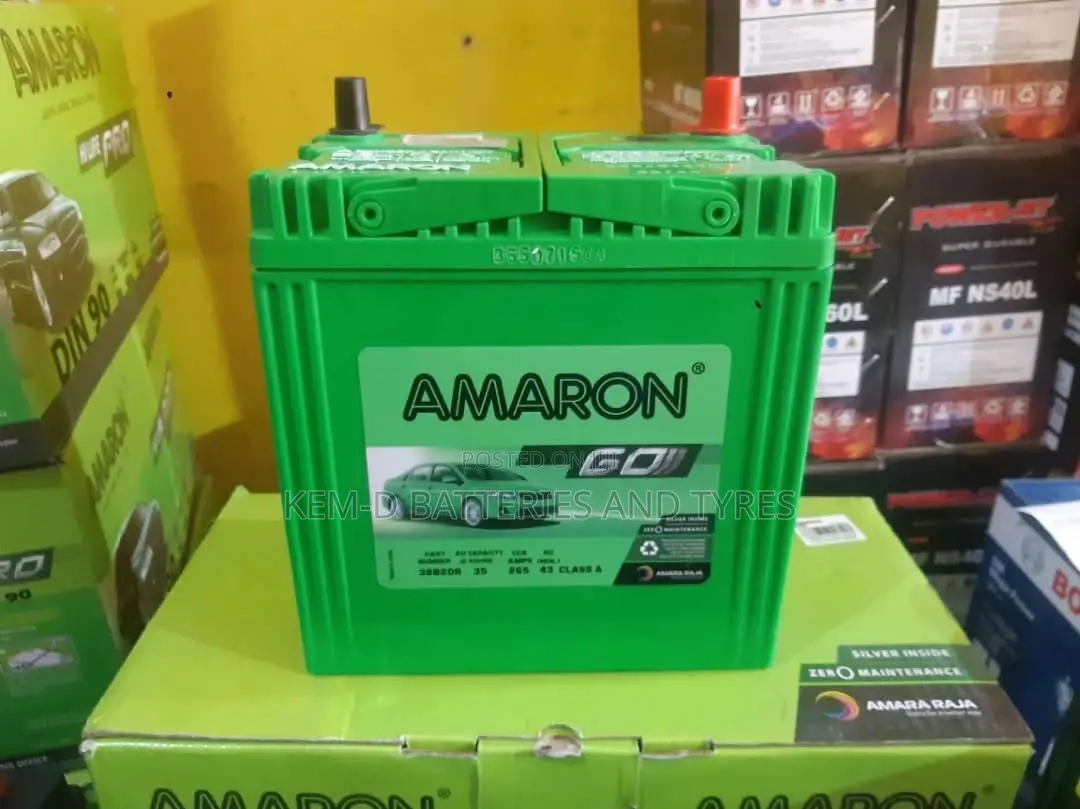 11 Plates Amaron Batteries 12V 35ah NS40L