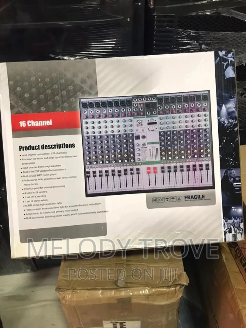 Yamaha MPX-16 Usb Raw Mixer Console