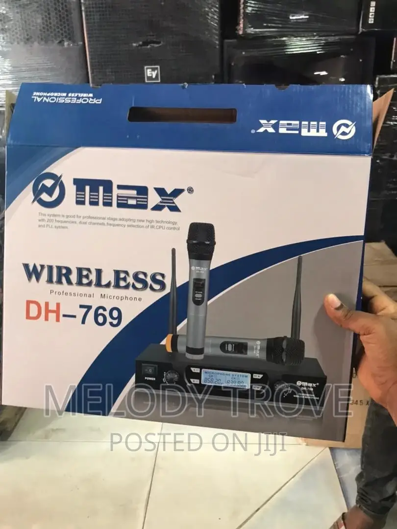 Max Dh-769 Wireless Microphone