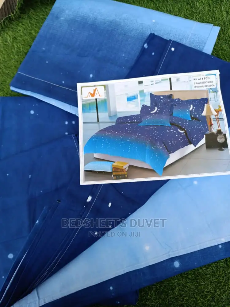 1 Bedsheet and 2 Pillow Cases