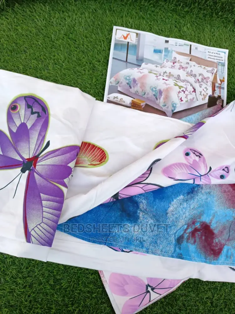 1 Bedsheet and 2 Pillow Cases