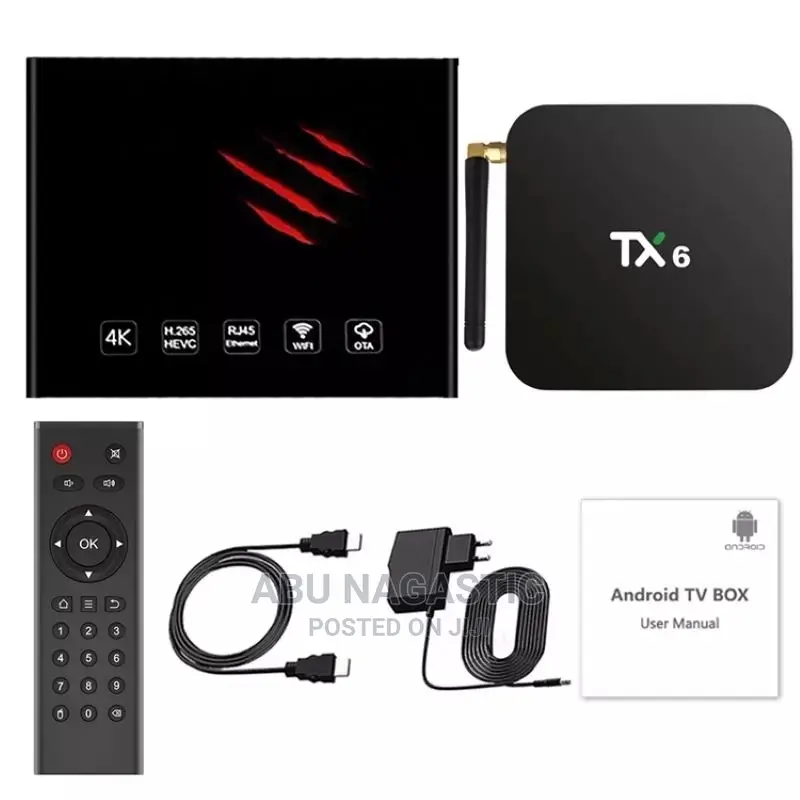 Brand New TX6 Android TV Box 64GB
