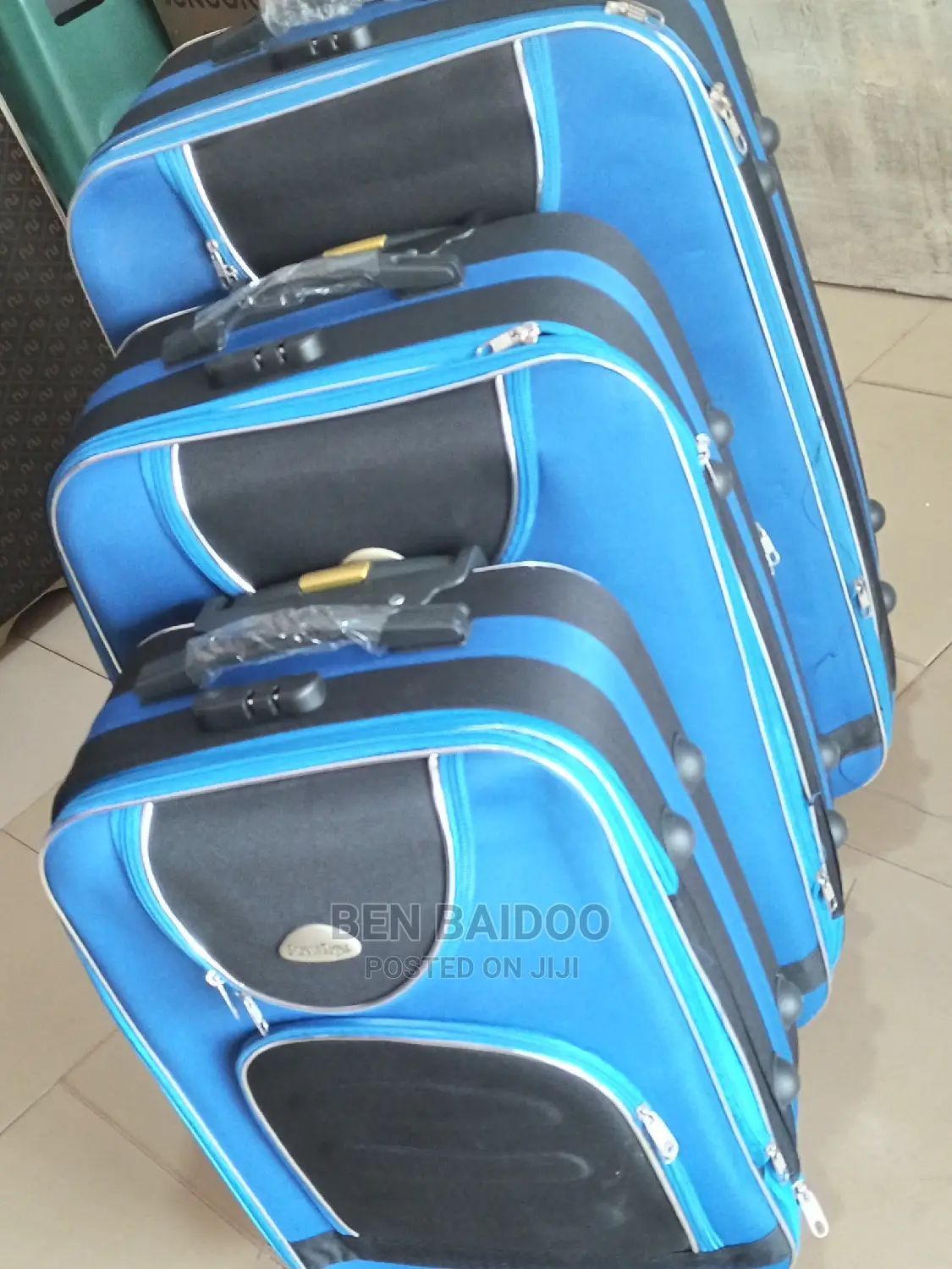Material Traveling Bags(3in1 Set)