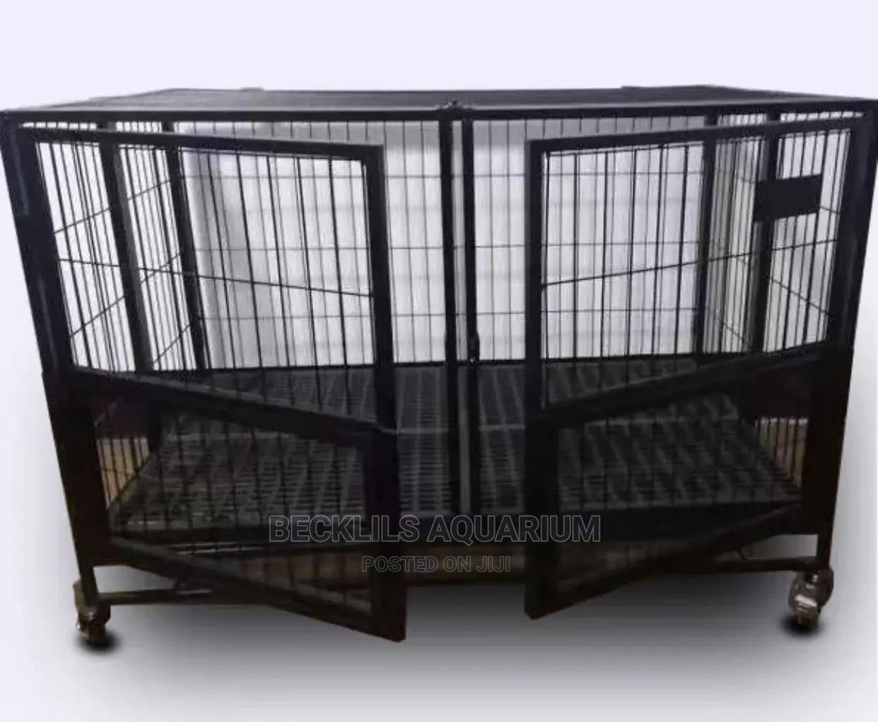 Larger Dog Cage With Tray