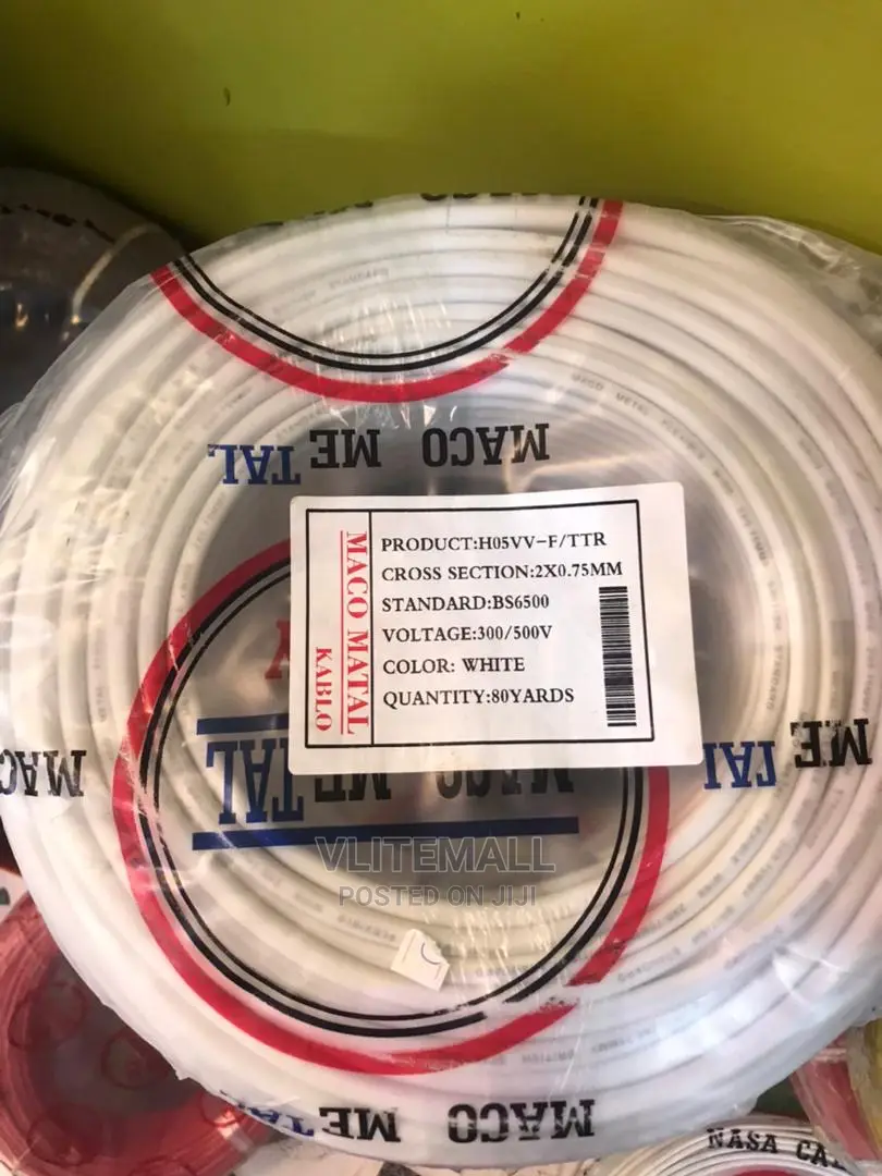 Turkish 2x0.75 Mm Cables