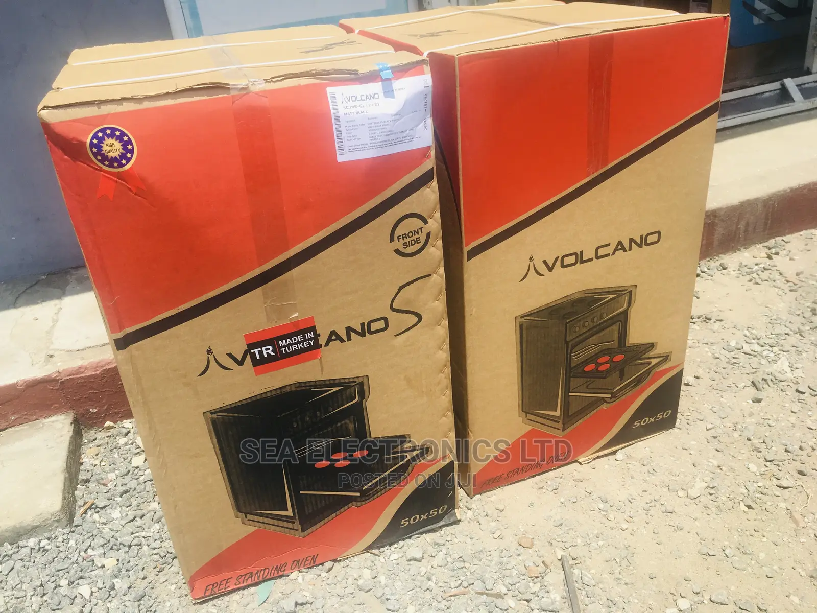 Electric PLUS Gas 50X50 Cooker