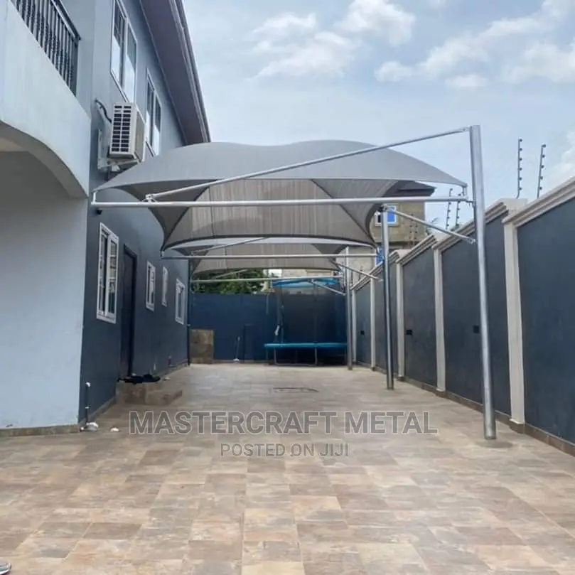 Canopy/ Carport With Double Layered Tarpaulin Top