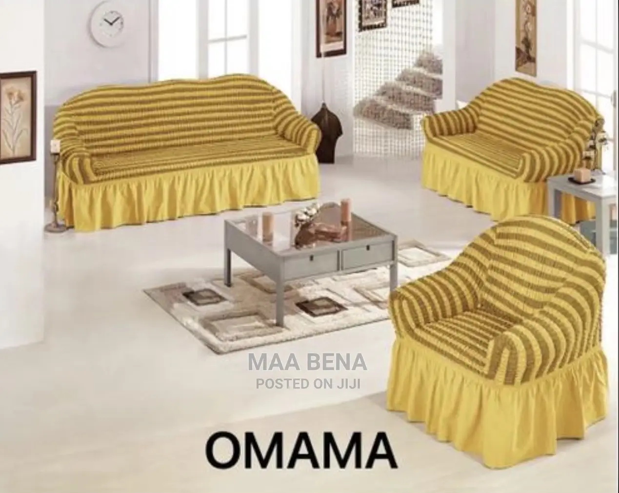 Pleated Sofa Cover