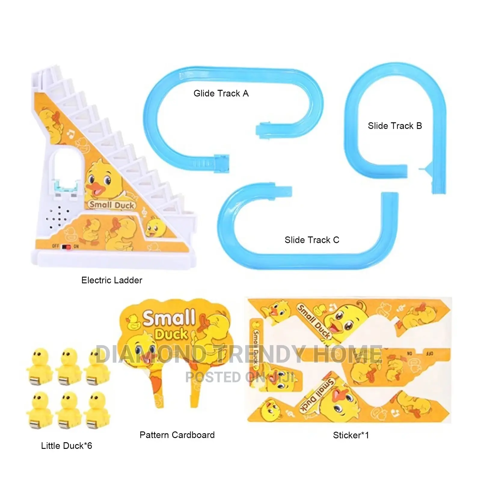 Kids Duck Stair Climbing Competition
