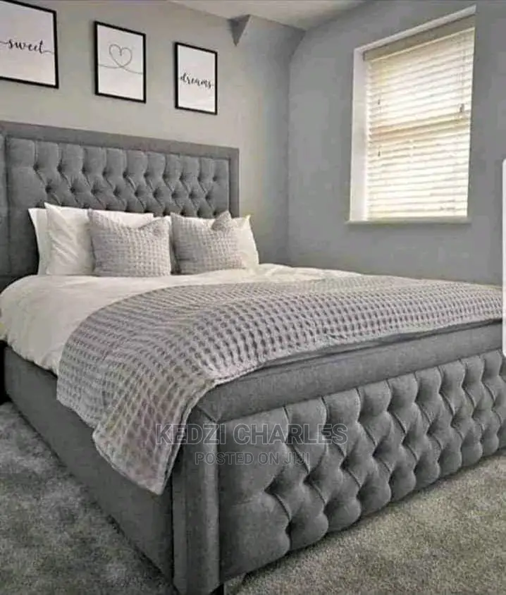 King Size Bed Frame With Mattress