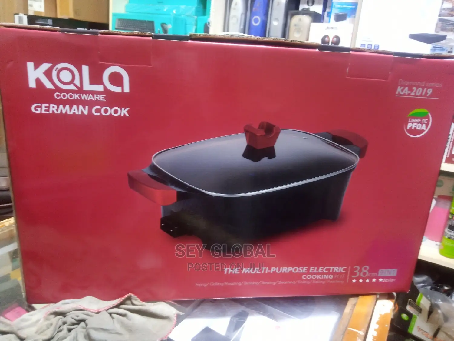 12L German Electric Cooking Pot
