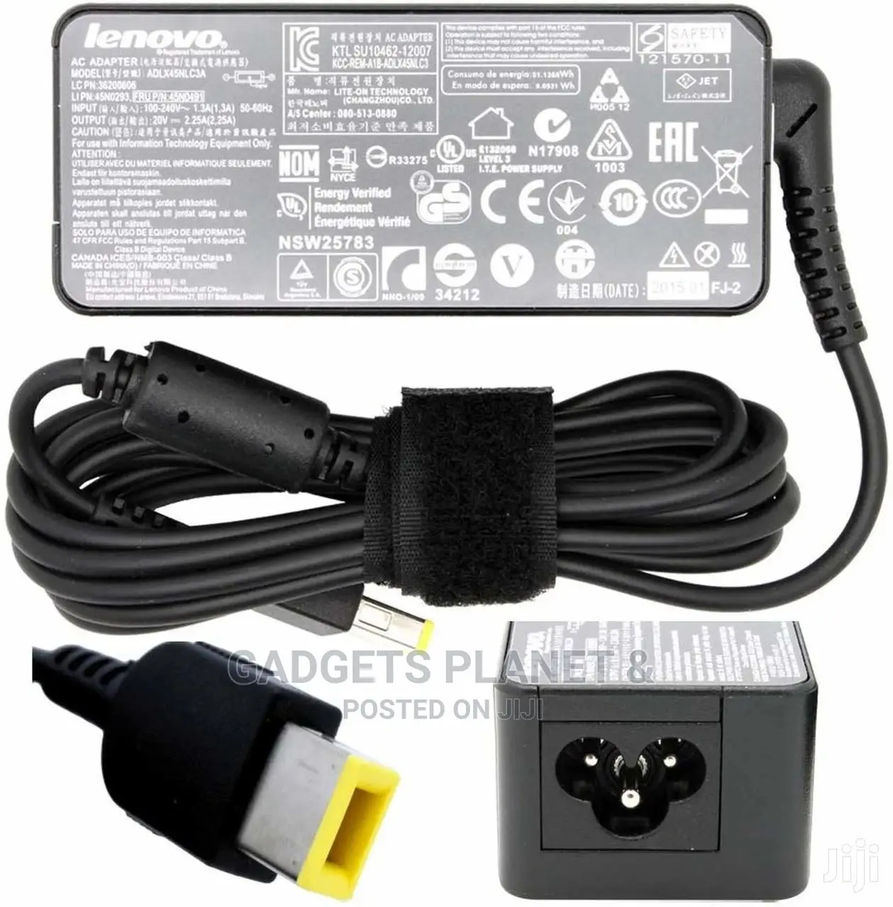 Lenovo AC Adapter 100-240v 1.2A 50-60-Hz 20V 90W 4.5A