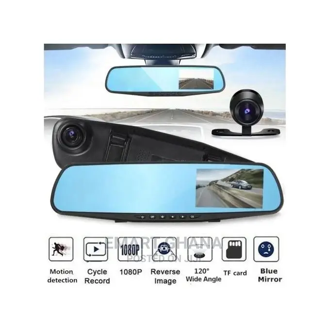 1080p Hd Lens Car Digital Video Recorder Camera Monitor Dash