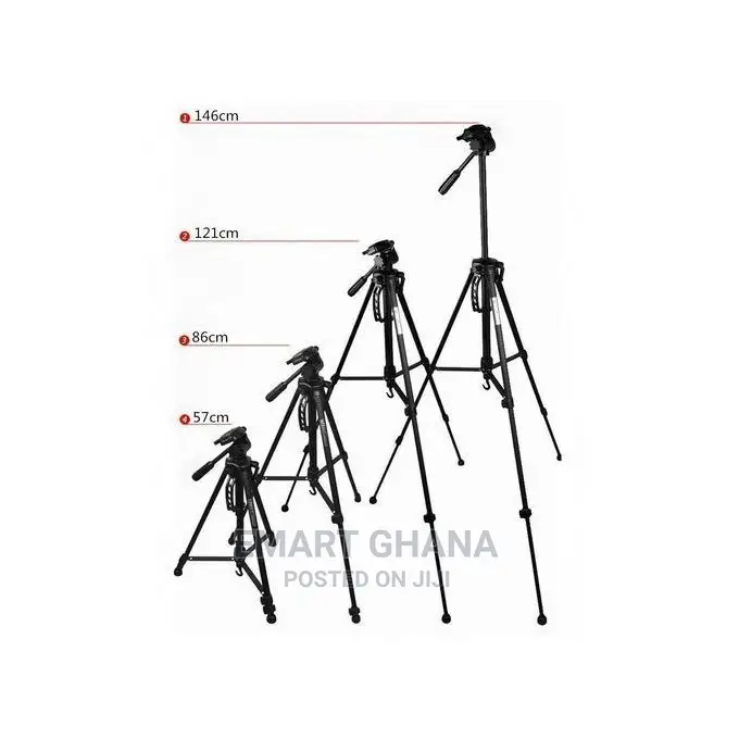 Weifeng Wt-3520 Tripod Stand With Carry Case - Black