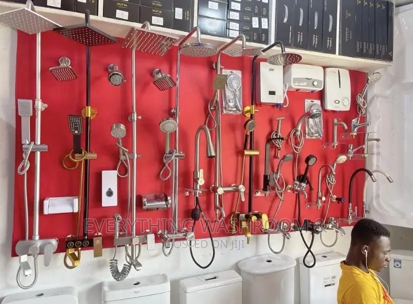 Combined Showers(3in1)-Shower Mixer-Standing Shower Complete