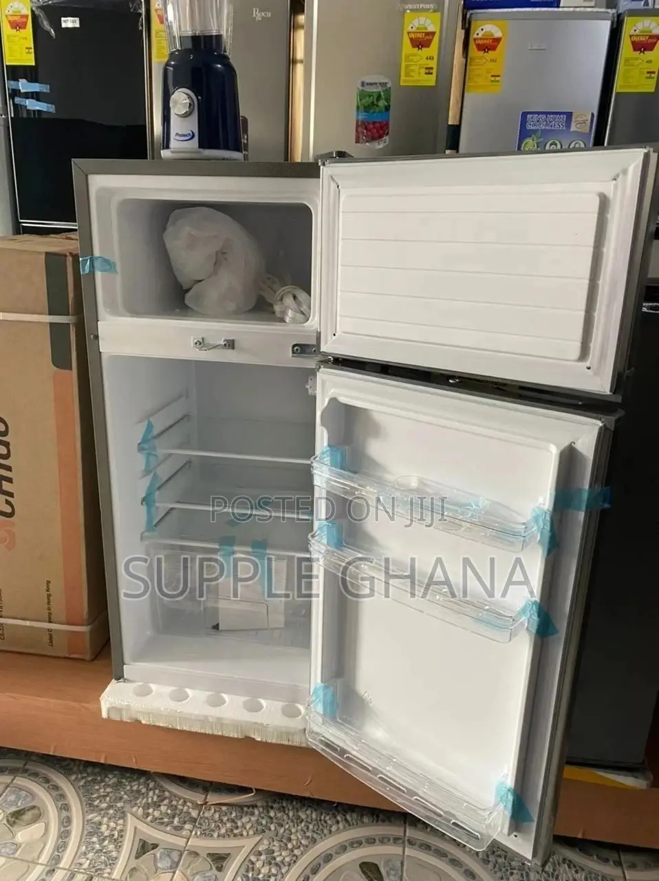 125 Roch Ridge 2door Fridge Top Fridge + Freezer MD- Fridge