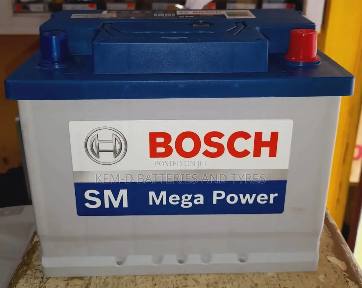 13 Plates Bosch Battery - 12V 55ah