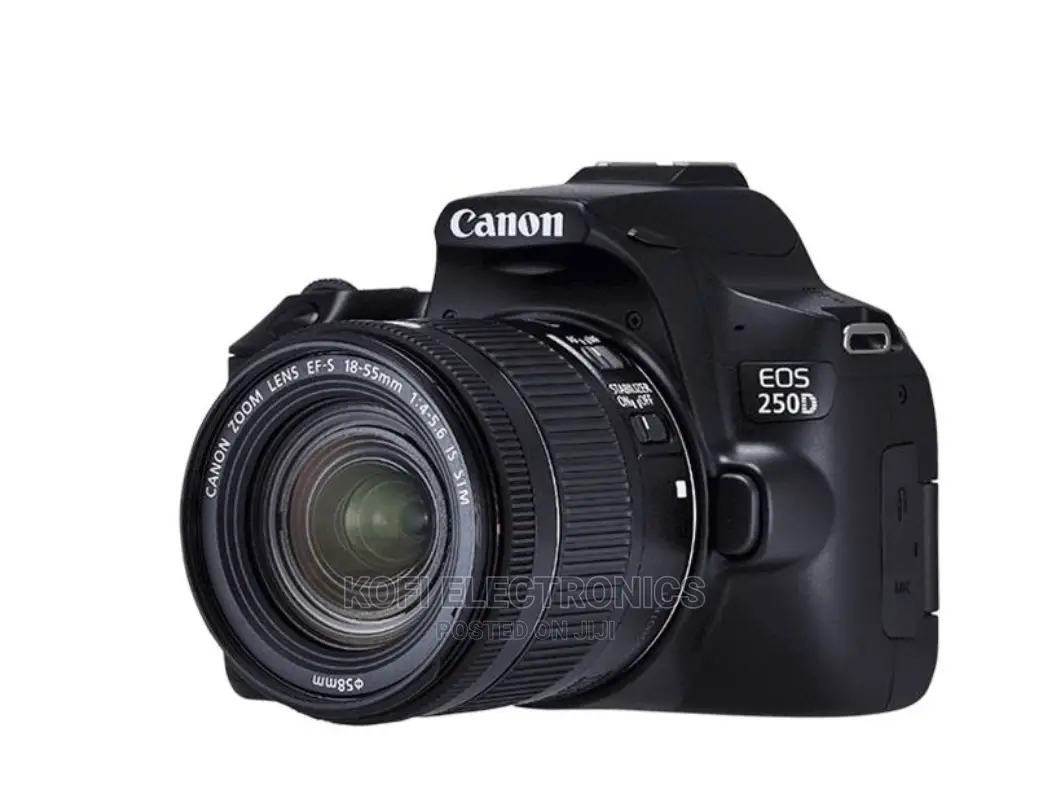 Canon DSLR Camera EOS-250D 18-55 Kit 24.1MP Wifi