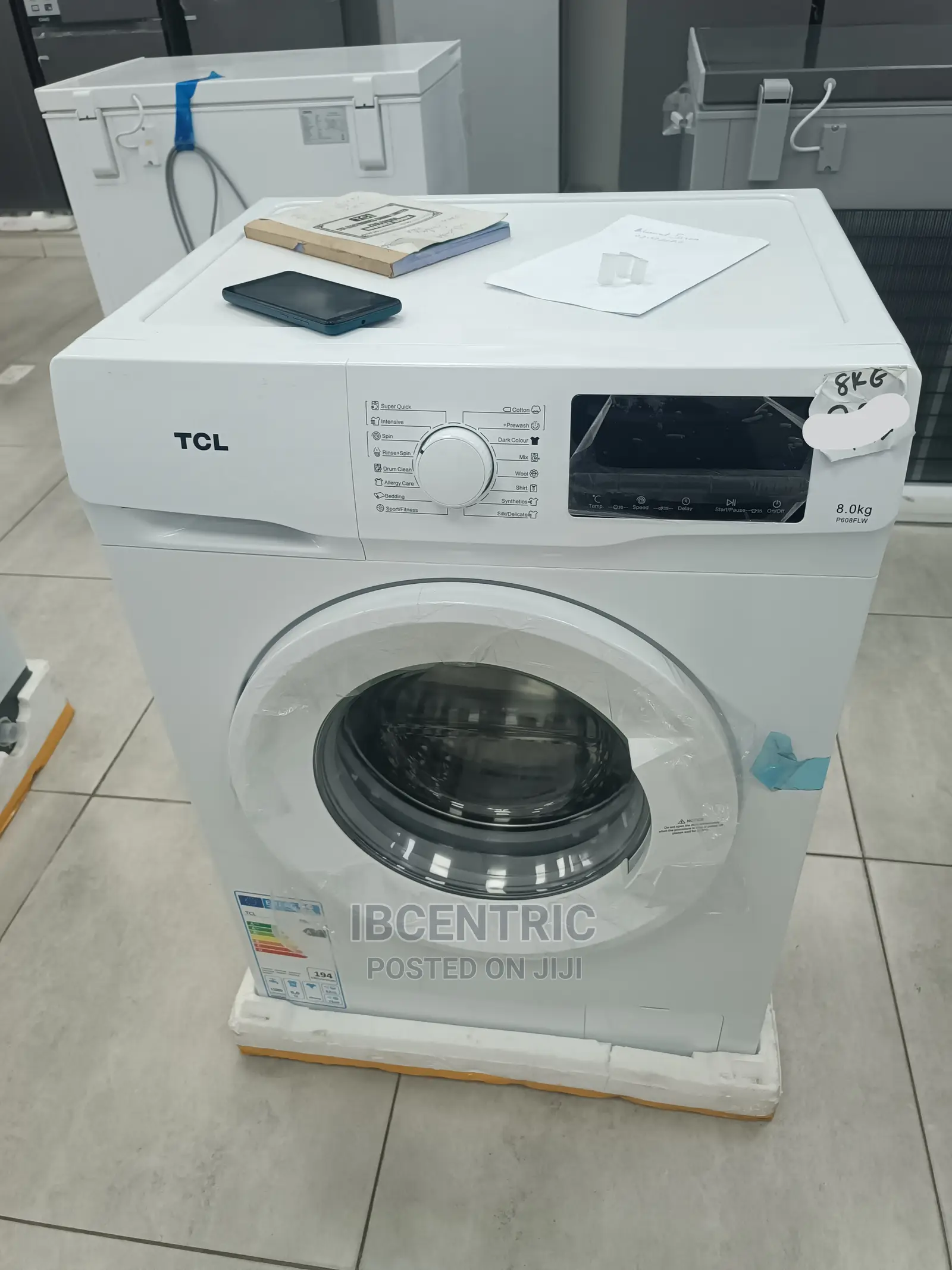 TCL 8KG Front Load Washing Machine