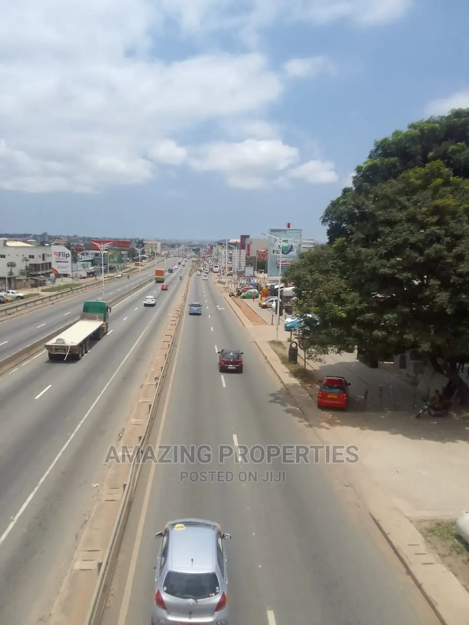 Titled 2.37acres Roadside Plots for Sale at Achimota Melcom