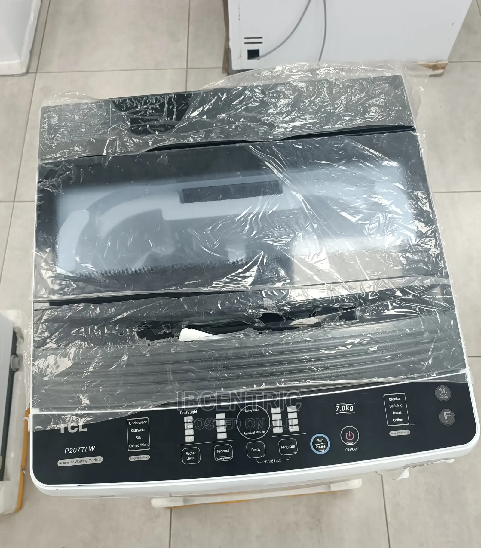 TCL 7kg Top Load Washing Machine