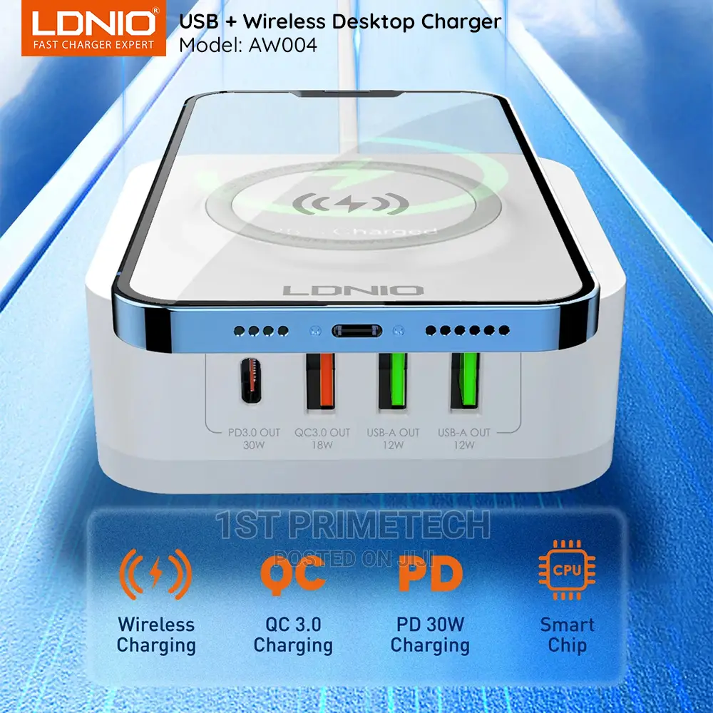 Ldnio Usb Wireless Charger 32w (Aw004)