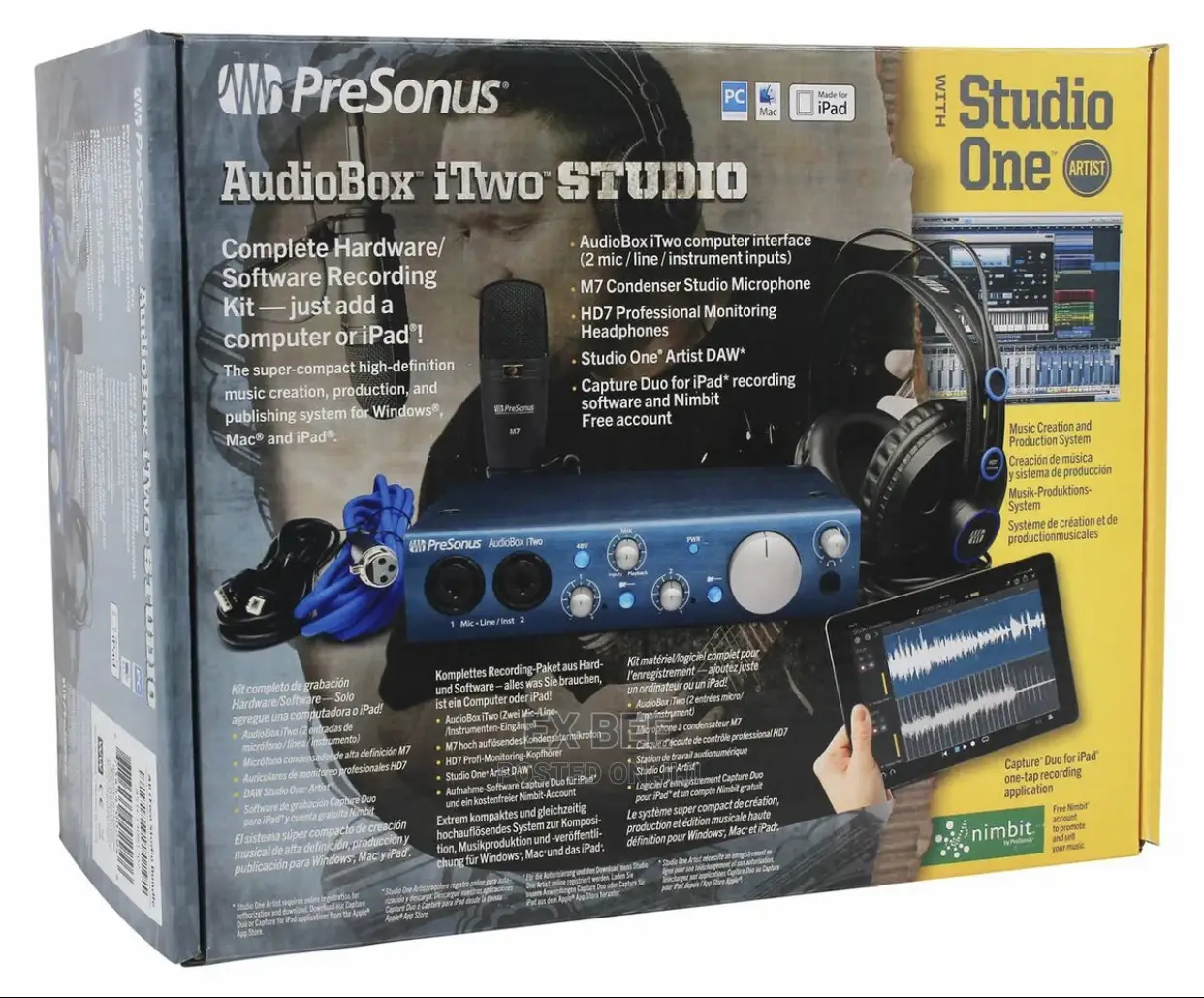Presonus Audiobox Itwo Studio Bundle