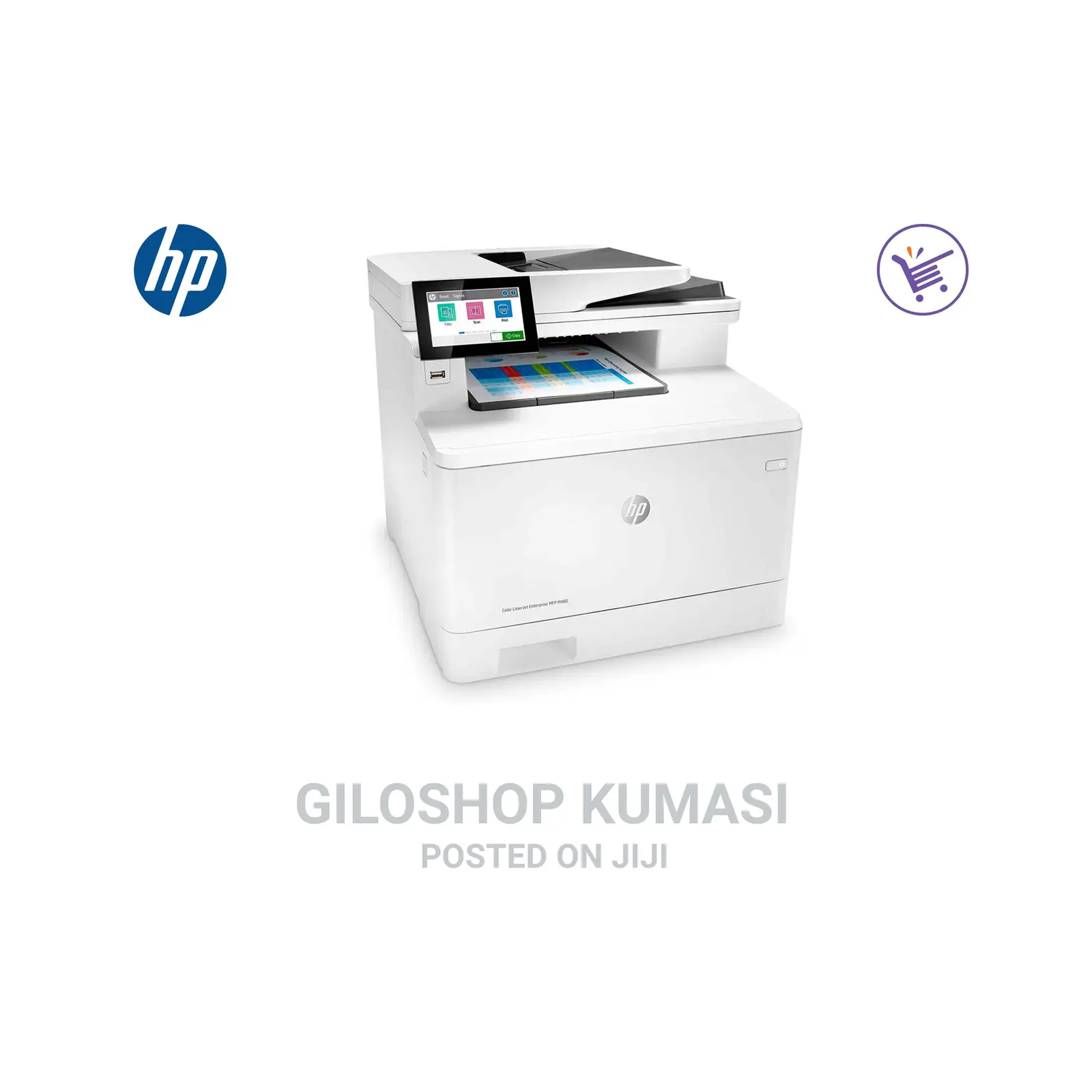 Hp Color Laserjet Enterprise MFP M480f (3qa55a) All-in-One