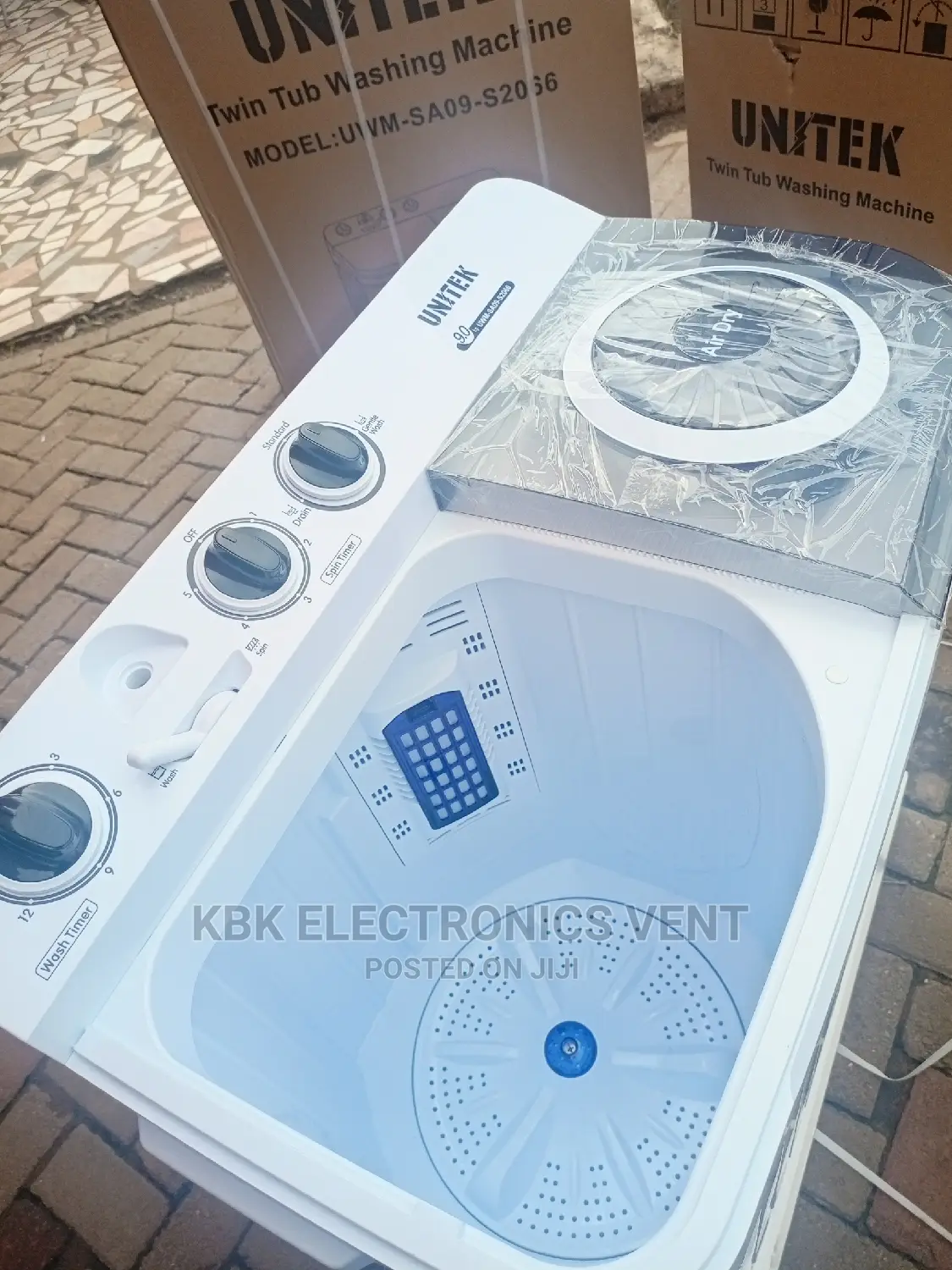 Unitek 7KG Twin Tub Washing Machine