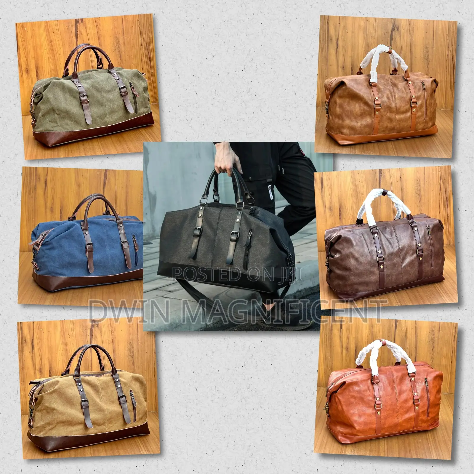 Duffle Leather Bags