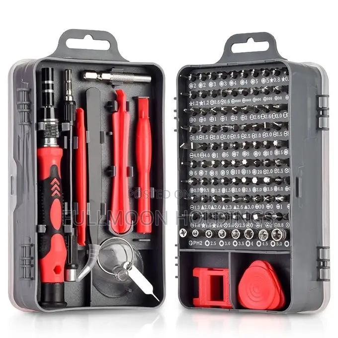 122 In 1 Screwdriver Tool Set For Phone And Electronics