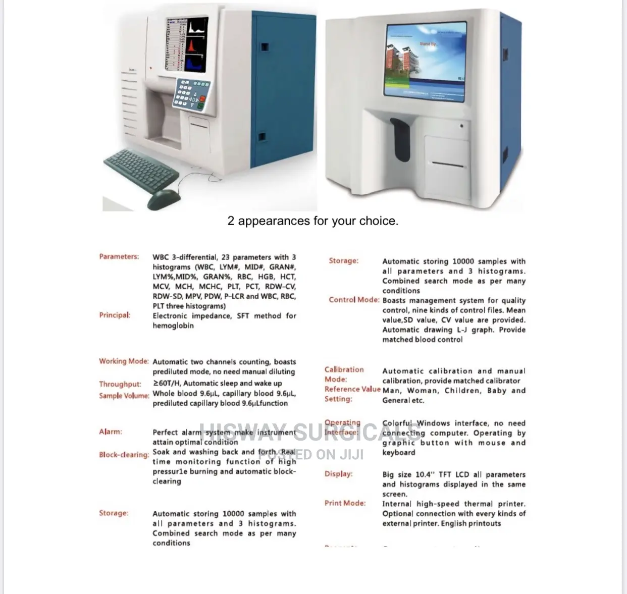 Hematology Analyzer 3 Part Bc10