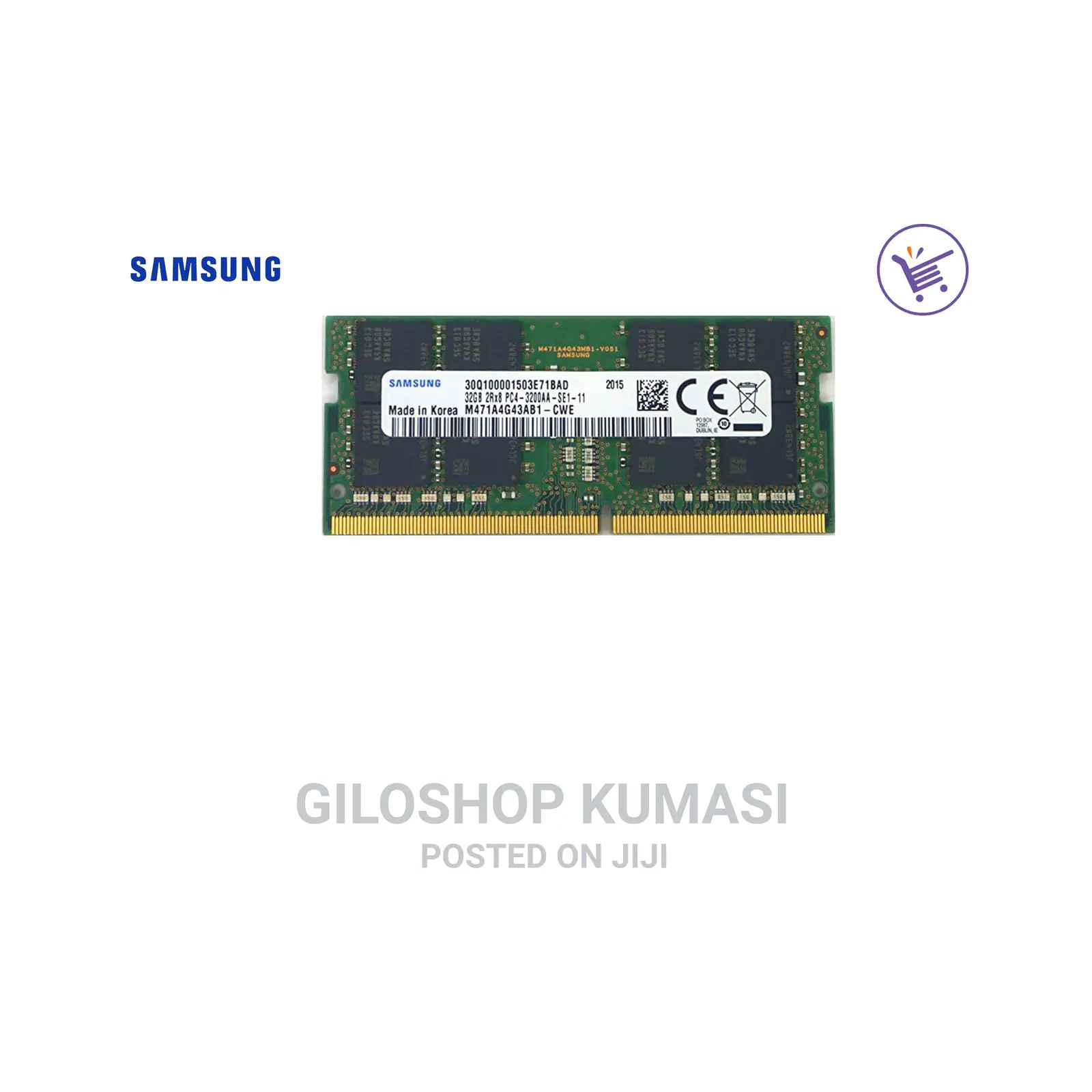 32gb Laptop Ddr4 3200 MHZ Sodimm Laptop Memory Module