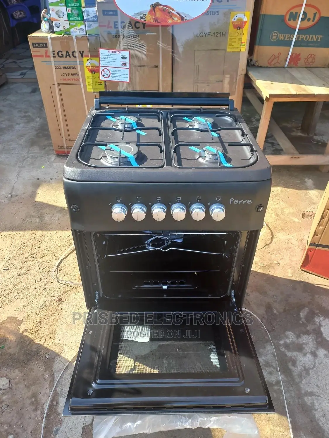 Volcano 4burner Burner Gas Cooker 60*60