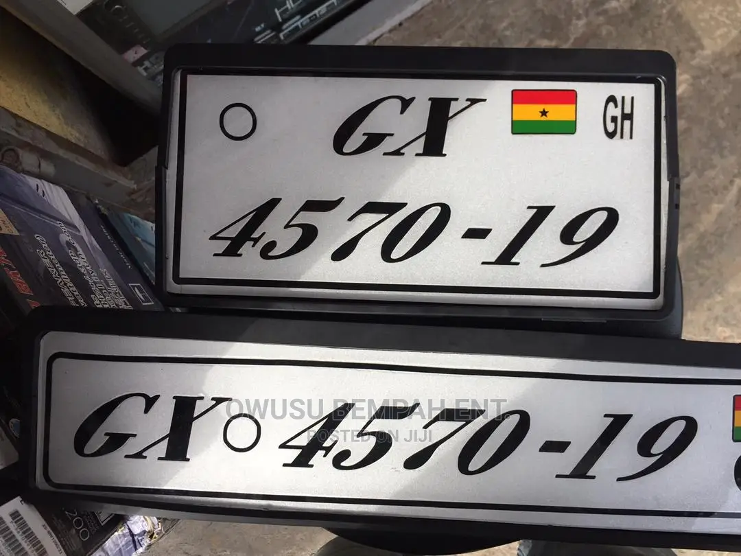 Customize Number Plate