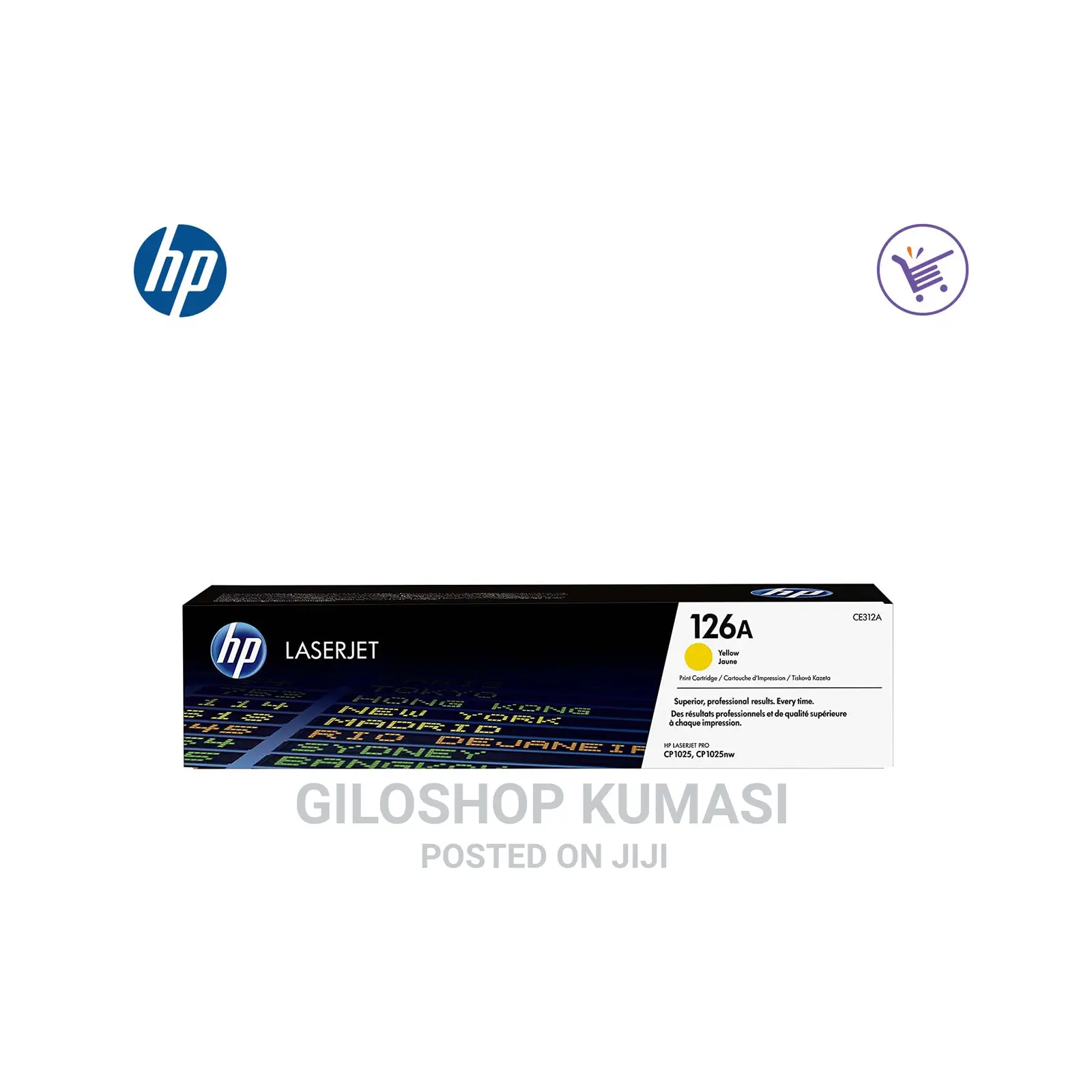 Hp 126a Ce312a Toner Cartridge Yellow