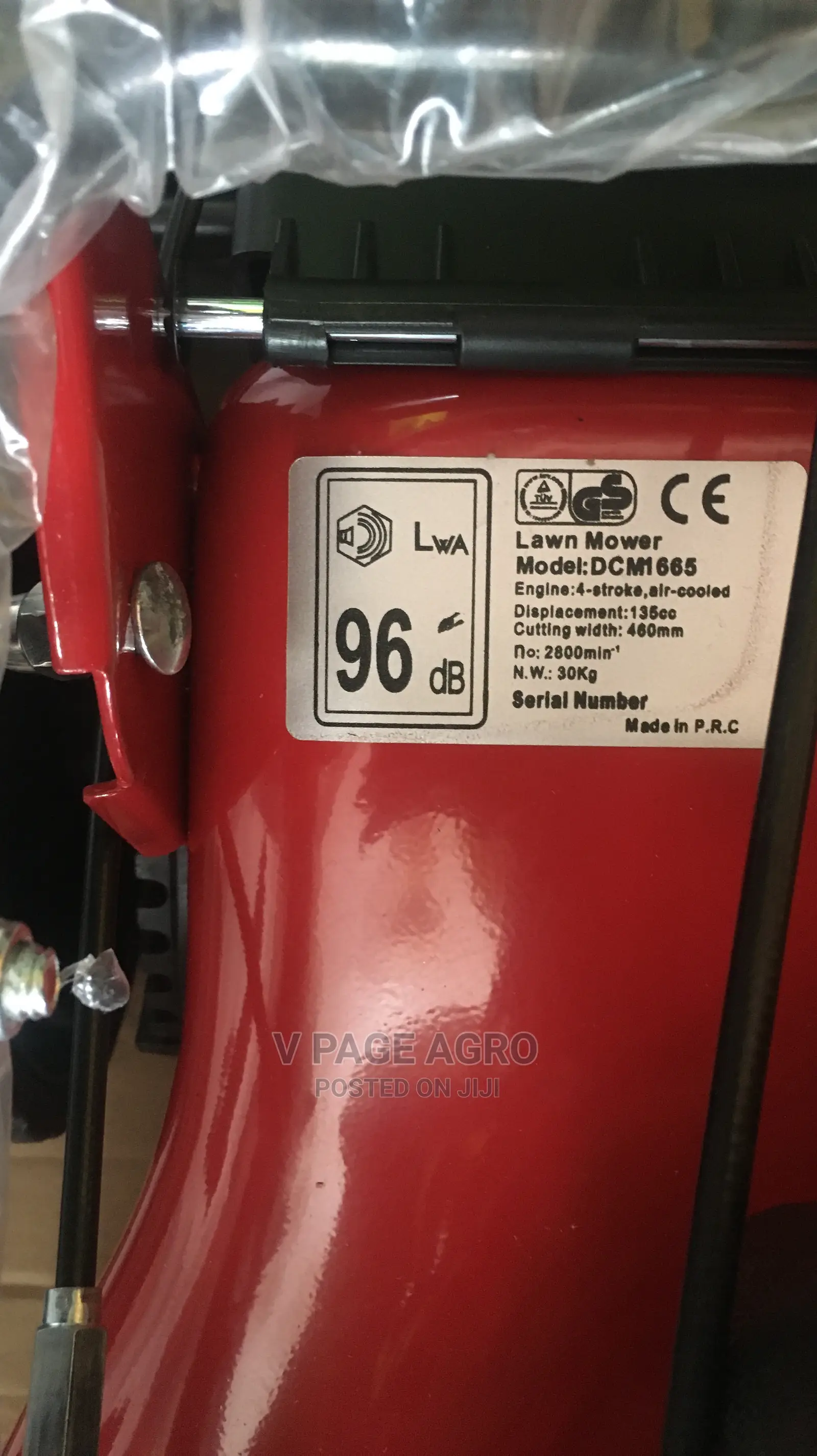 Dich Mower 135cc 18”