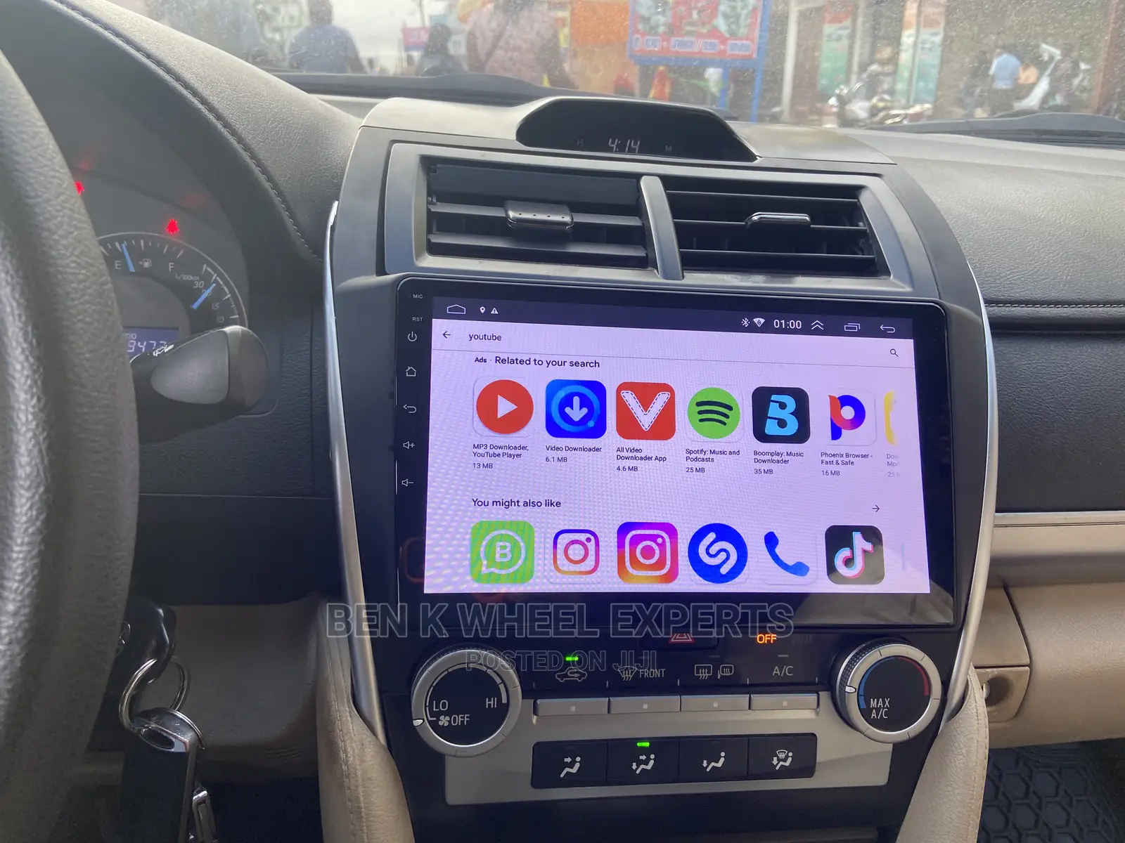 Android Screen Camry Spider